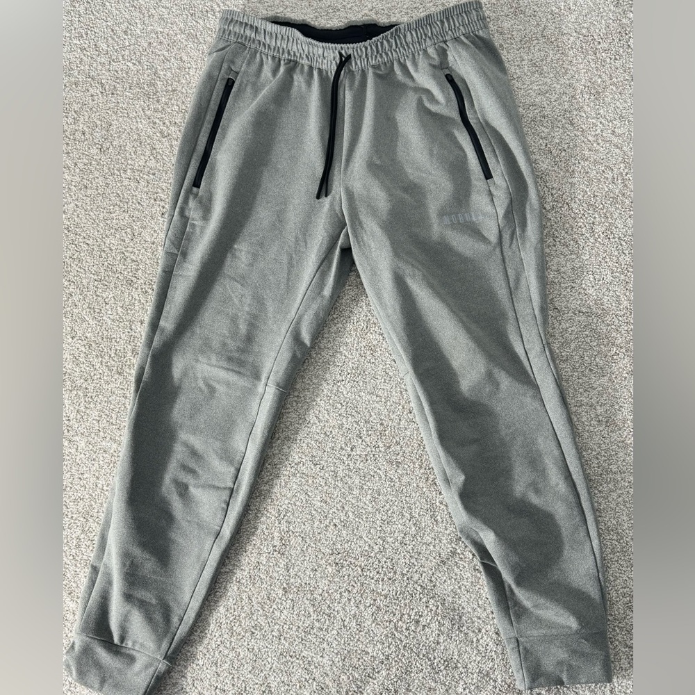 NoBull Men’s Jogger Heather Grey Large